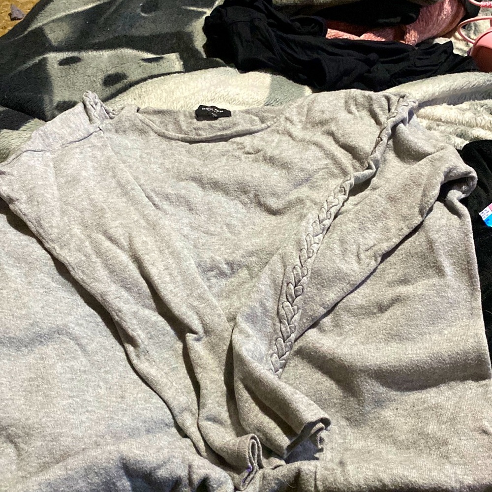 Grey sweater